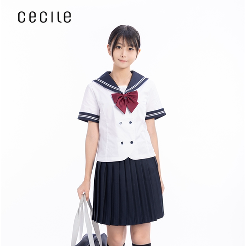 C牌学院风水手服衬衫套装女