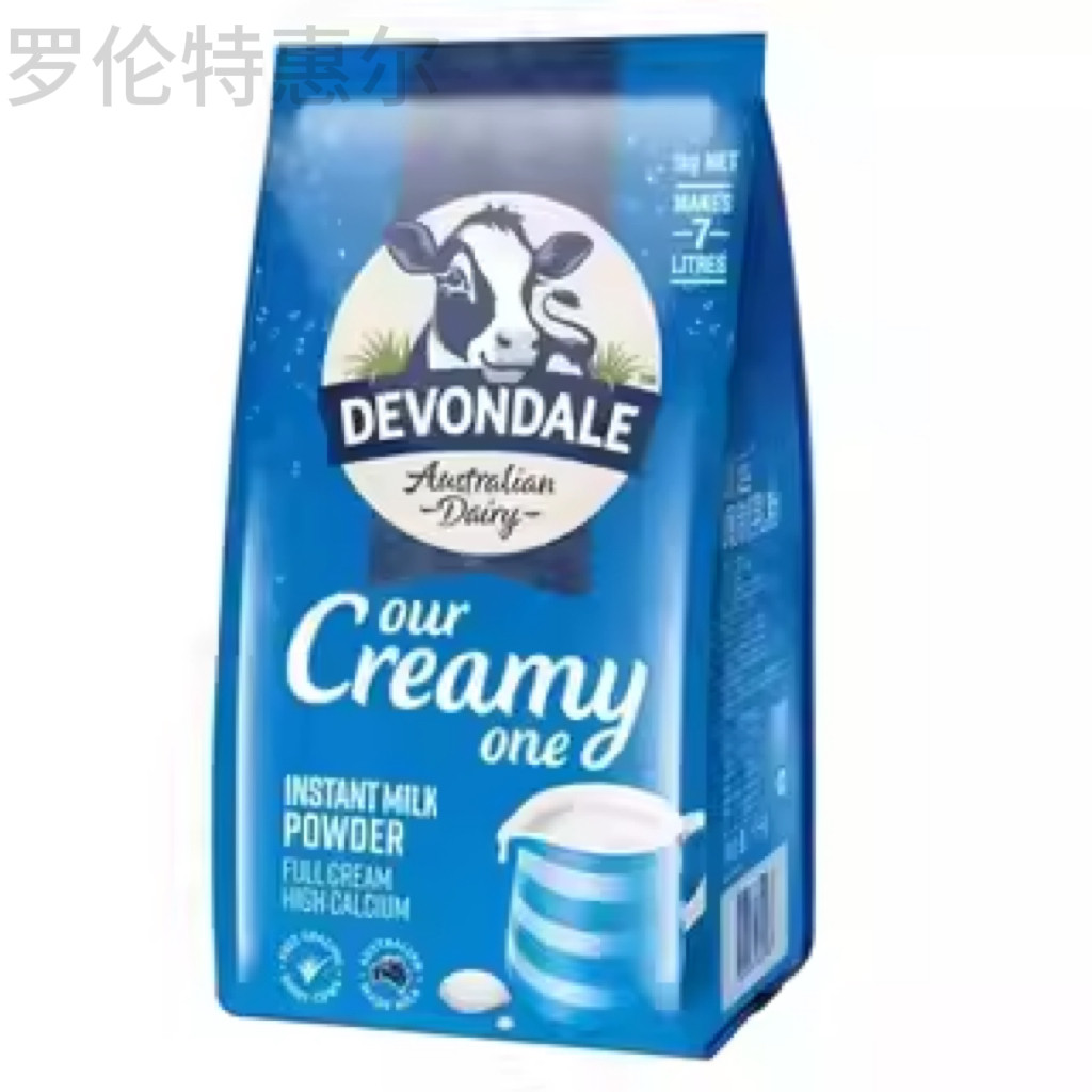 会员超市官方旗舰店代购德运澳大利亚进口乳粉全脂纯牛奶粉