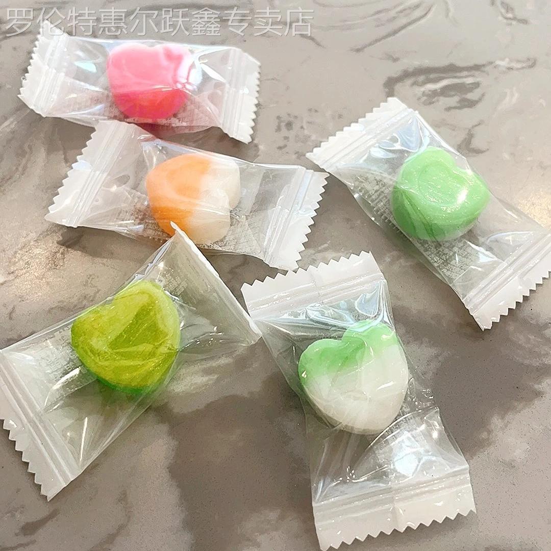 萌么么高颜值爱心星星糖硬糖混合口味休闲零食少女心网红糖果