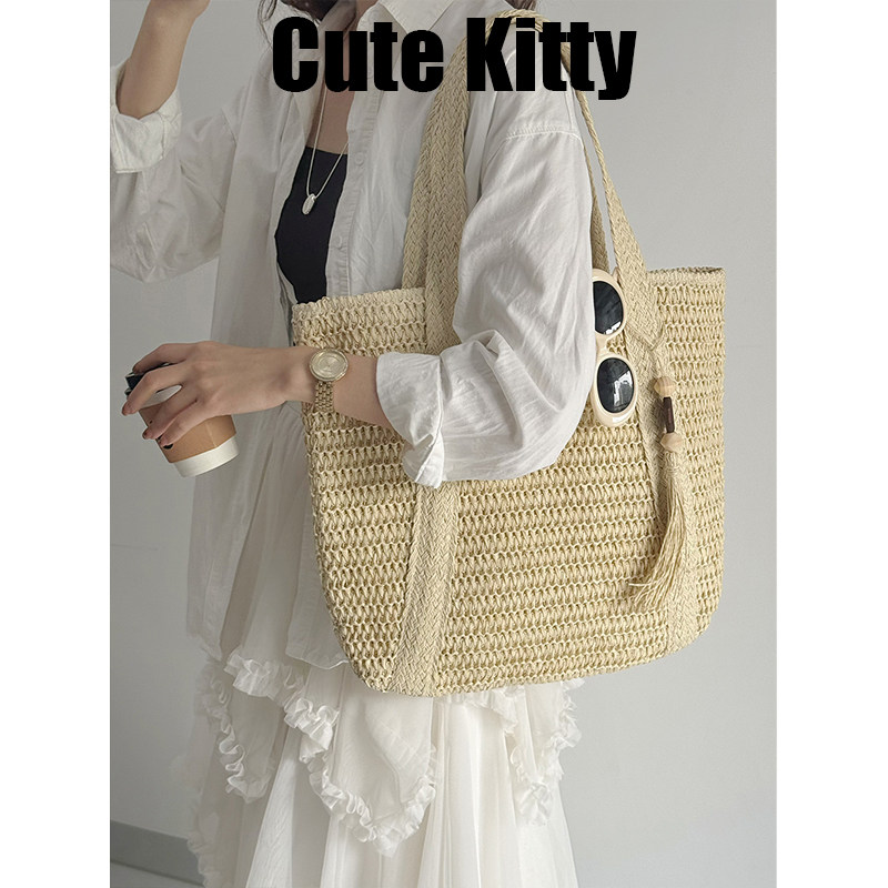 【合集】CuteKitty学院风女复古小众托特包ins潮百搭通勤小方包B