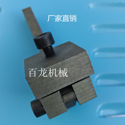 切角机定位块锯角机反转限位块铁质F耐磨稳定切割线条长短一体用