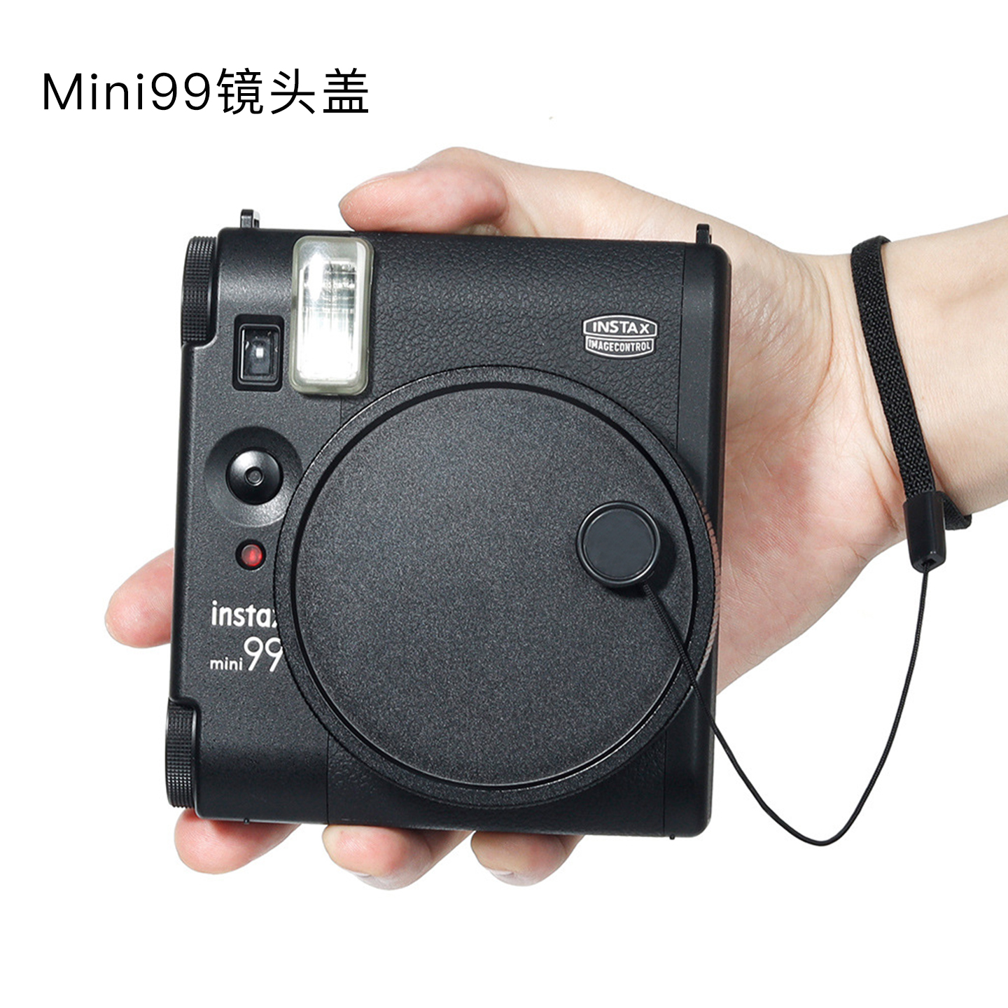 适用拍立得mini99保护套mini99保护壳mini41铝合金镜头盖挂绳斜挎收纳壳子迷你99配件透明外壳水晶壳2025新款