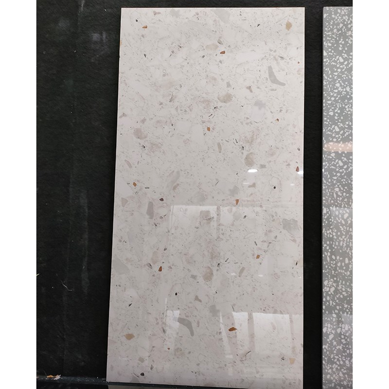 600X1200水磨石亮光通体砖酒B店客厅墙砖餐饮店面走廊地砖过道瓷
