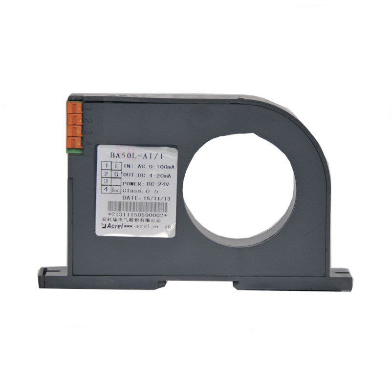 安科瑞BA10-AI交流电流传感器 0-50A隔离变送输出4-20mA/DC0-5V