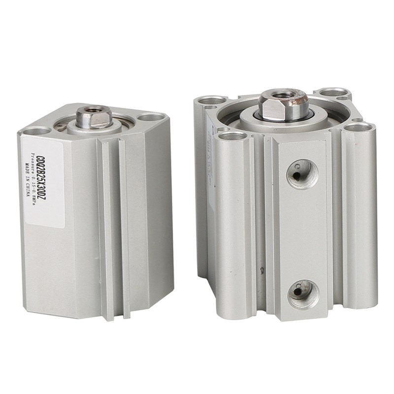 SMC型CDQ2B12X10DZ薄型气缸CQ2B32X50X30DCM外牙双出可调薄型气缸