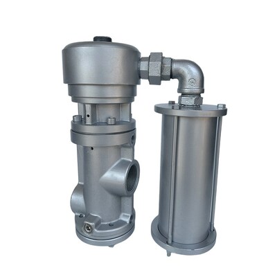 新品进口喷砂机罐克莱蒙特精密组合气控阀CLEMCO进气沙阀截止阀门