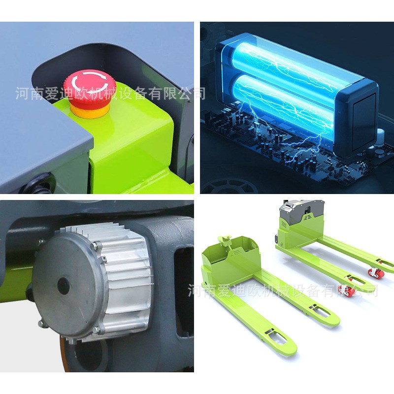 电动叉车2吨3吨电动搬运车电动液压叉车地牛托盘车油压升降车