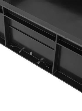 CJ-8317黑色防静电周转箱整理收纳箱电子元件盒物料零件盒胶箱导