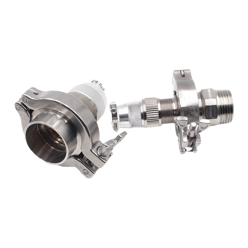 磊福航空插头KF16真空航插气密性玻璃烧结馈通安装真空机设备