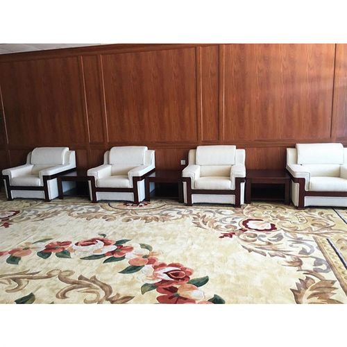 北京办公家具办公单人布艺会客休闲沙发会议商务时尚现代沙发茶几
