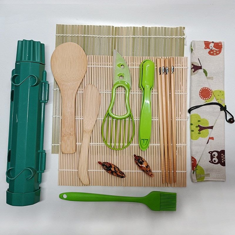 寿司筒套装寿司制作工具寿司套装寿司卷帘套装寿司模具寿司套件