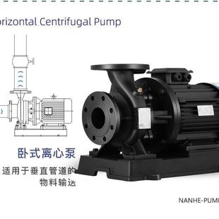 管道泵ISW热水高温循环泵380V工业农用灌溉喷淋管道增压泵 卧式