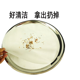 鸟笼垫纸一次性圆形专用托盘粪便垫纸垫子鹦鹉鸟屎垫笼子配件用品