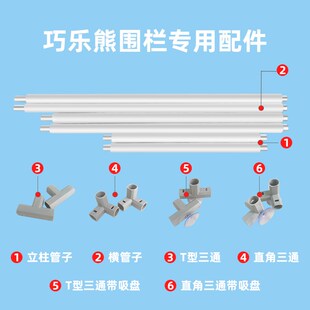 【新款】巧乐熊围栏配件