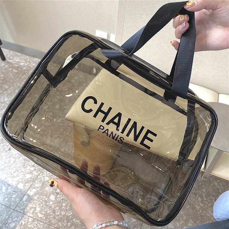 2024新款化妆包大容量透明女PVC男洗漱收纳防水便携手提高端旅行