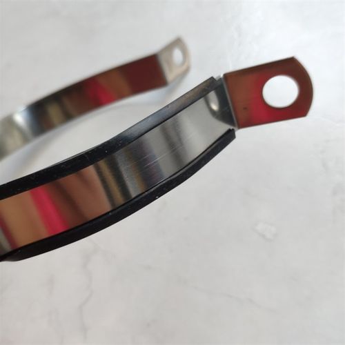 摩托车改装排气管110mm圆形圈 hkr不锈钢排气吊圈固定圈