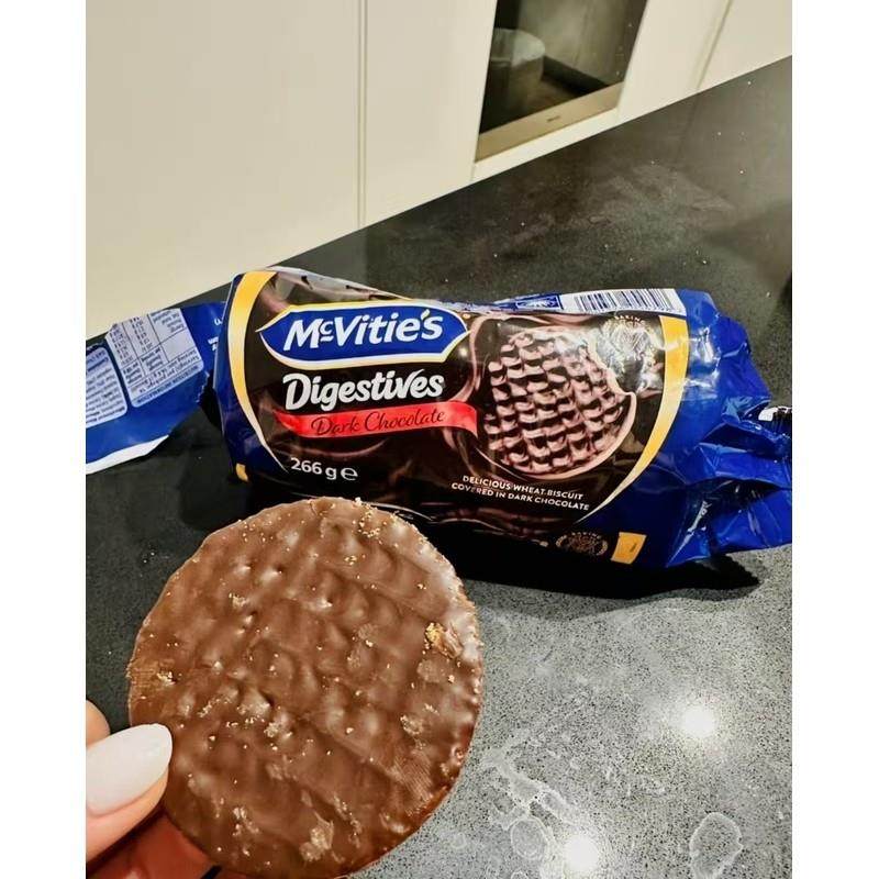 新货巧克力饼干巧克力涂层饼干巧克力夹心饼干黑巧纤维消化饼