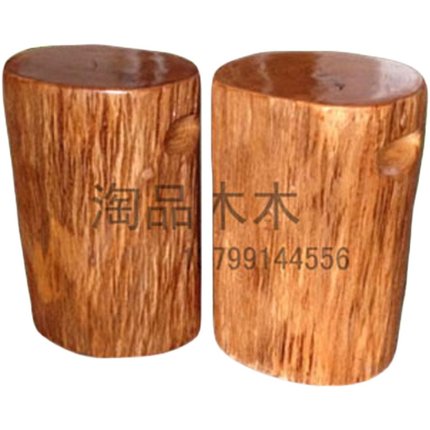 实木墩子原木树桩木桩底座茶几茶桌凳大板支架天然圆木凳根雕凳子