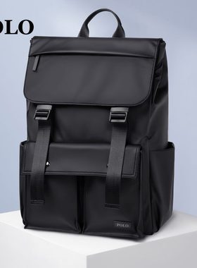 Polo男士双肩包17.3寸大容量旅行背包电脑男款大学生通勤书包潮流