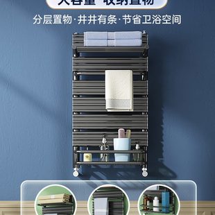 专用铜铝复合置物架散热片取暖器Q 水暖气片家用小背篓卫生间明装