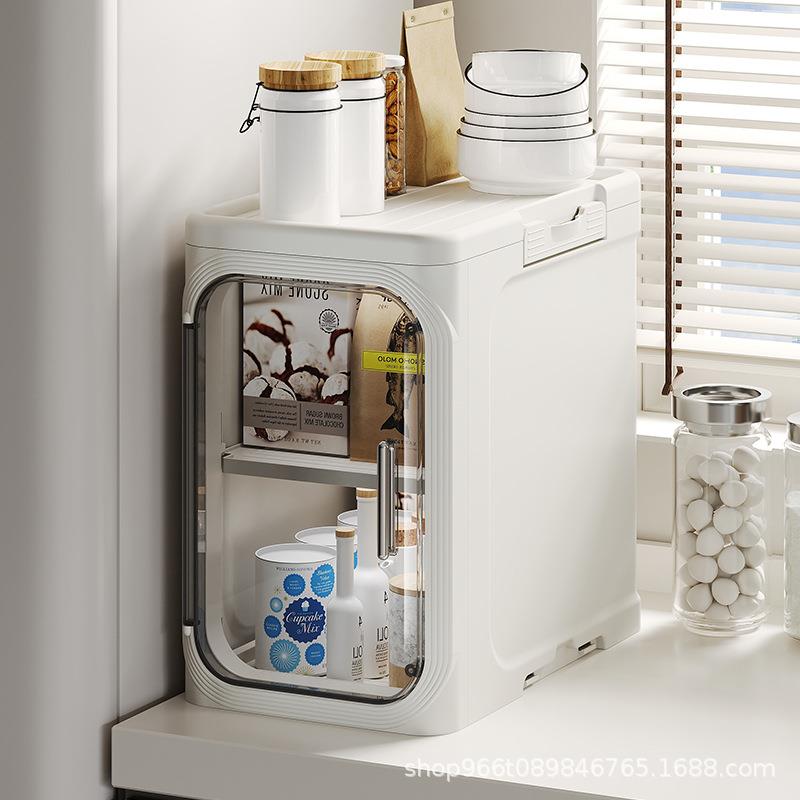 卫生间夹缝收纳柜抽屉式小推车厕所窄缝储物柜塑料浴室侧边置物架