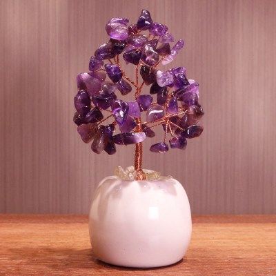 天然紫水晶东陵玉发财树招财树水晶树摆件客厅公车载装饰品,饰品/流行首饰/时尚饰品新,摆件,淘宝优惠券,粉丝福利购,淘宝优惠卷