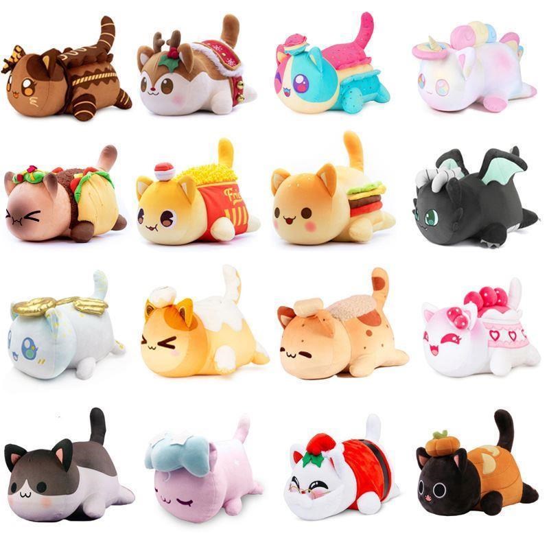 Meemeow Aphmau Plush Meemeows FoodF Cats Plushie Bunle Ahpma