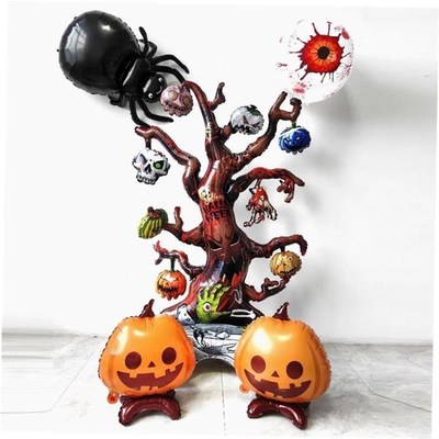 Halloween Foijl Balloons Decoration Skeleton Spider Standing