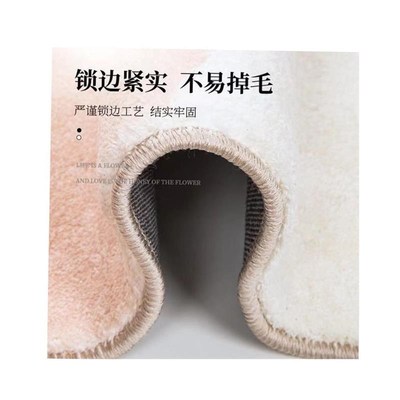 Carpets Plush carpet bedroom rug bedside blanket floo.r mat