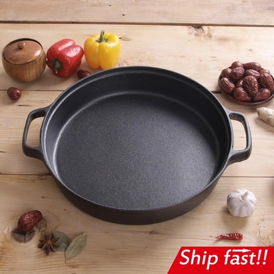 frying pan indumction cooker cast iron steak pizza pancake