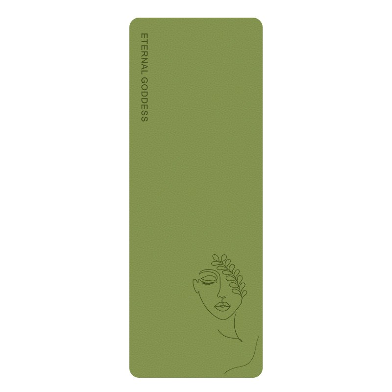 1.5mm Ultra-thin High Solid Frosted PuI Natural Rubber Mat F