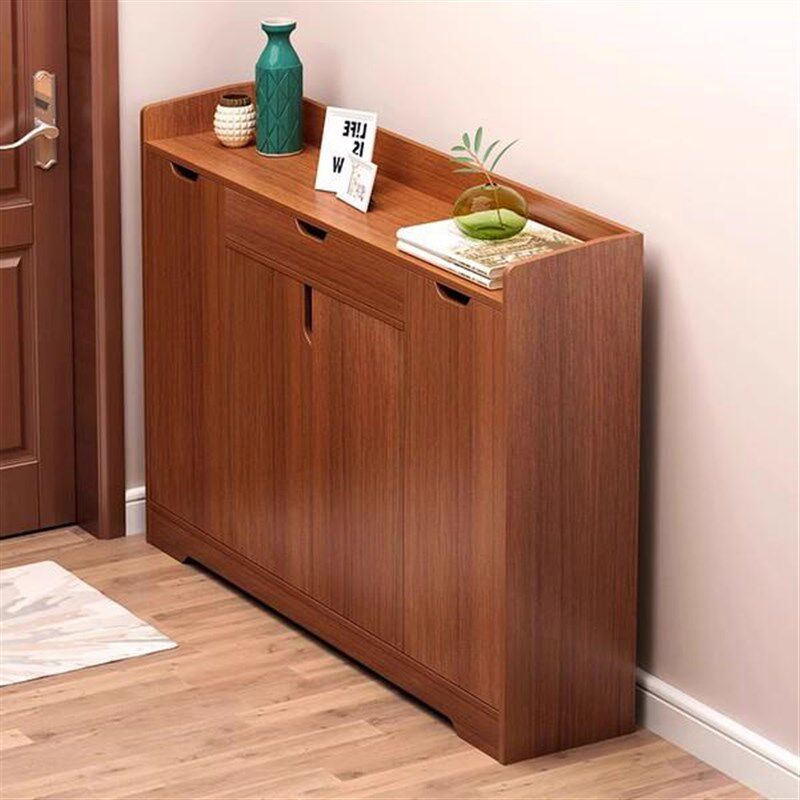 楼道鞋柜家用门口大容量入户玄关柜202新爆款实木收纳经济型鞋架