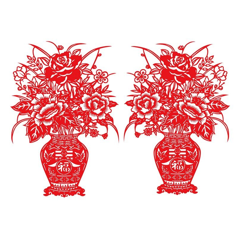 虎年植绒布镂空福字剪纸窗花窗户玻璃门墙贴春节过年富贵葫芦窗花,节庆用品/礼品,喜字/剪纸/贴纸,淘宝优惠券,粉丝福利购,淘宝优惠卷