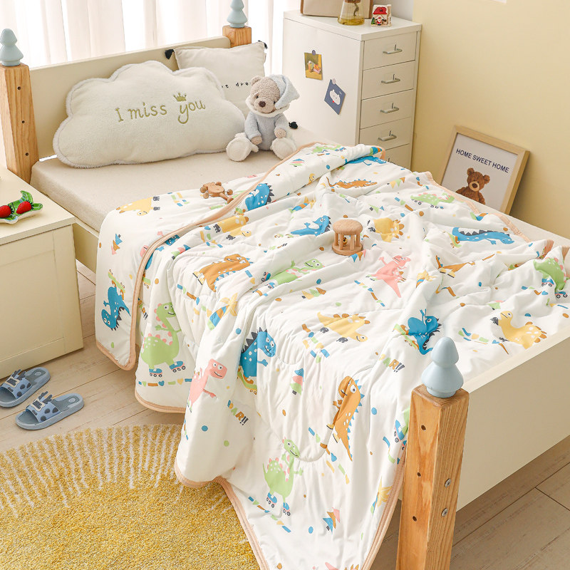 婴儿凉感丝空调被夏季儿童夏凉被幼儿园午睡小薄被子宝宝春秋薄被,婴童用品,被子/被芯,淘宝优惠券,粉丝福利购,淘宝优惠卷