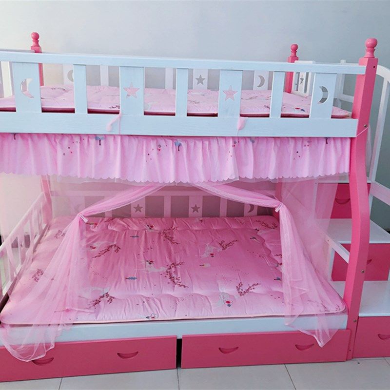 子母床蚊帐上下铺防尘顶蚊帐单开门儿童1.2m1.5米1.35家用高低床,床上用品,蚊帐,淘宝优惠券,粉丝福利购,淘宝优惠卷