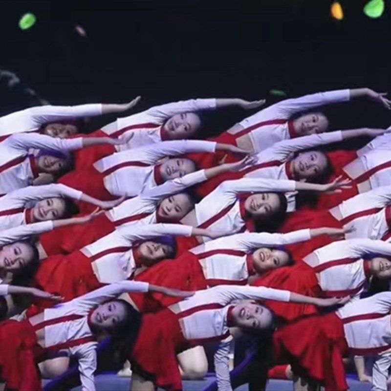 新款把未来点亮儿童舞蹈演出服女童中小学生运动会班服红歌合唱服,童装/婴儿装/亲子装,儿童演出服,淘宝优惠券,粉丝福利购,淘宝优惠卷