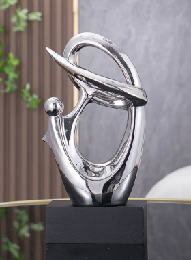 轻奢现代家居客厅摆件高档陶瓷工艺品电视柜玄关酒柜办公室装饰品