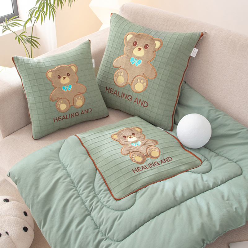 抱枕被子两用二合一车载折叠午睡四季夏凉被高档车内毯子枕头车用