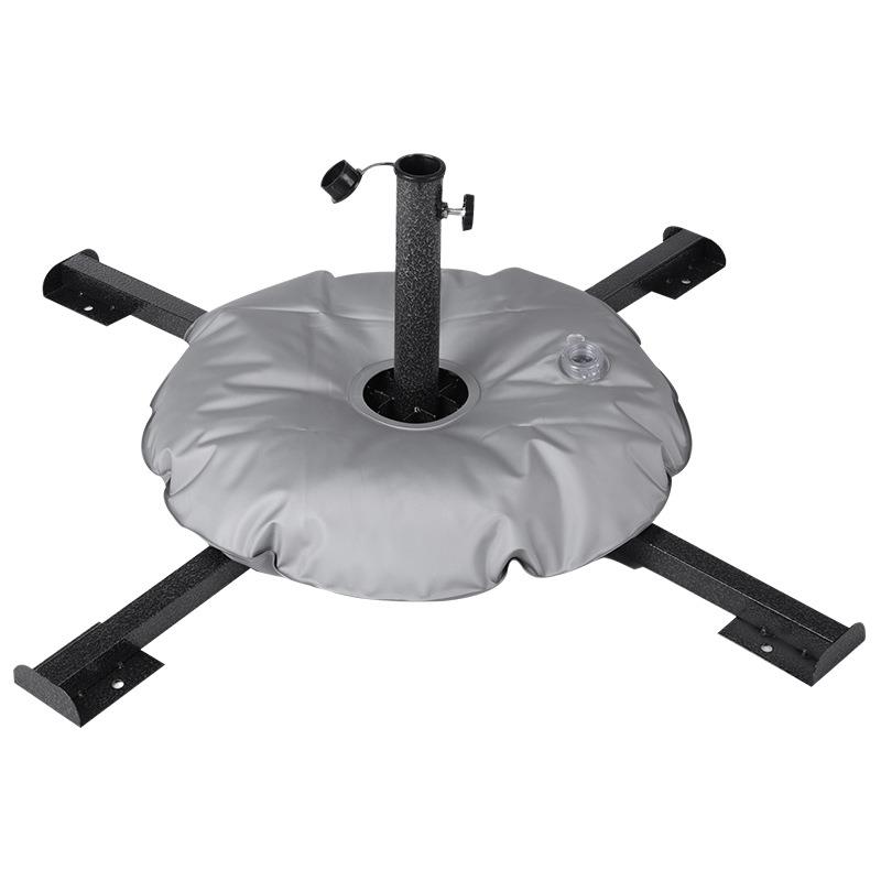 户外遮阳伞摆摊伞太阳伞底座广告伞底坐十字伞座折叠圣诞树底座