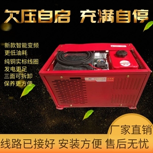 智能变频三轮车发电机电动车增程器48V72V60OV增程器发电机电启动