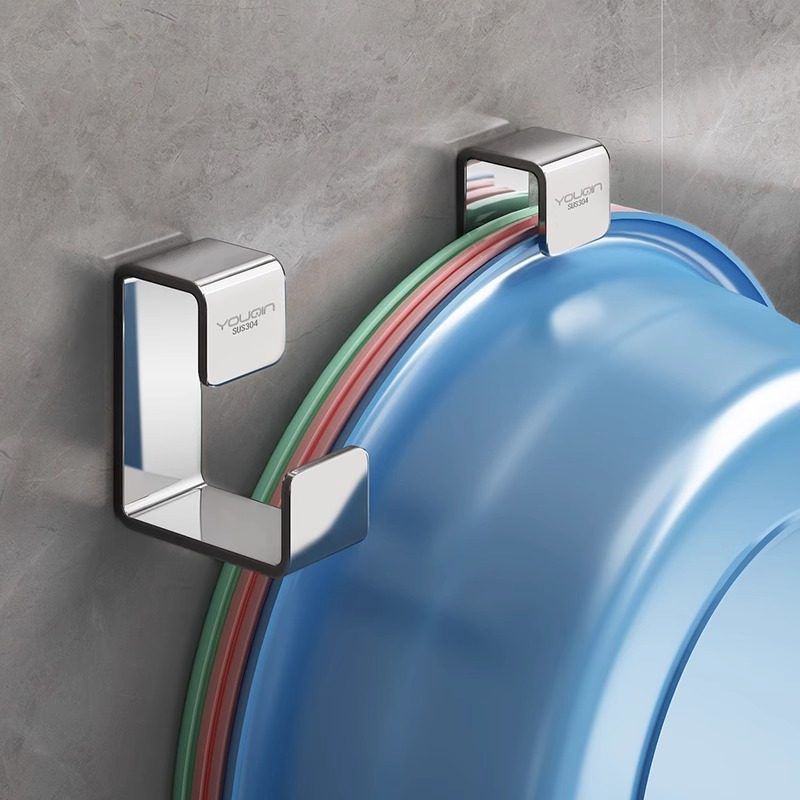 304不锈钢洗脸盆收纳架子卫生间浴室免打孔置物架放脸盆挂钩神器,家庭/个人清洁工具,脸盆架,淘宝优惠券,粉丝福利购,淘宝优惠卷