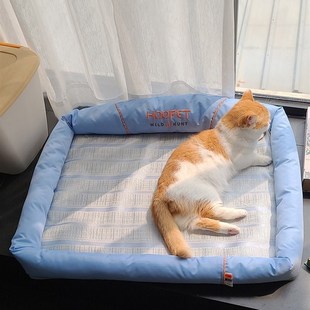 猫垫子猫d咪凉席夏季 用品猫窝睡垫夏天降温狗狗凉垫宠物冰垫狗
