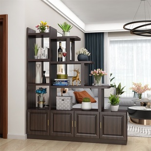 屏风客厅隔断柜玄关创意柜沙发旁边的装饰柜阻断柜间隔柜简约现代