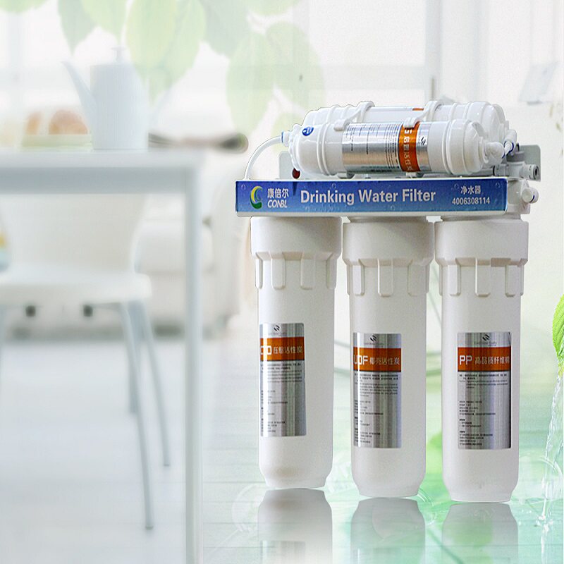康倍尔3+2净水器 家用五级直饮自来水Gpp棉碳棒超滤机后置去除余