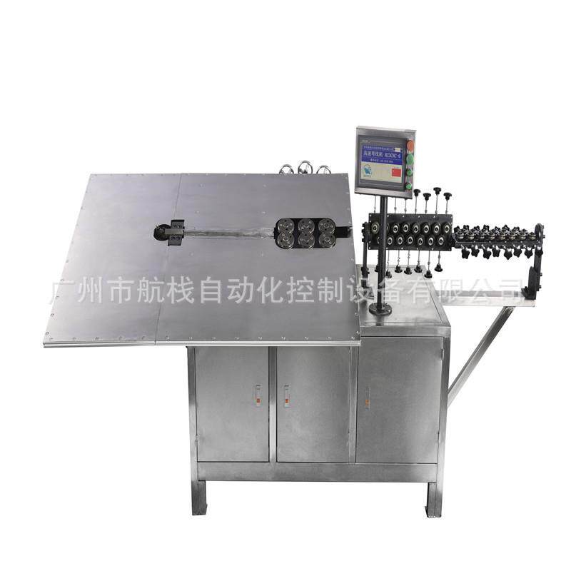 新能源汽车行业用合金电阻扁带自动数控成型机镍铬带钢弯形机