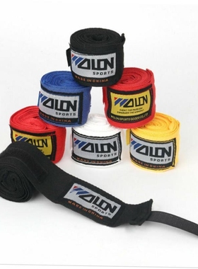 Cotton Strap Boxing Bandage Sanda Muay Thai MMA Hand Gloves