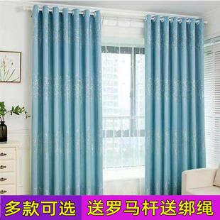 提花超高3米加厚全遮光定制窗帘布成品 欧式 客厅卧室阳台落地门窗