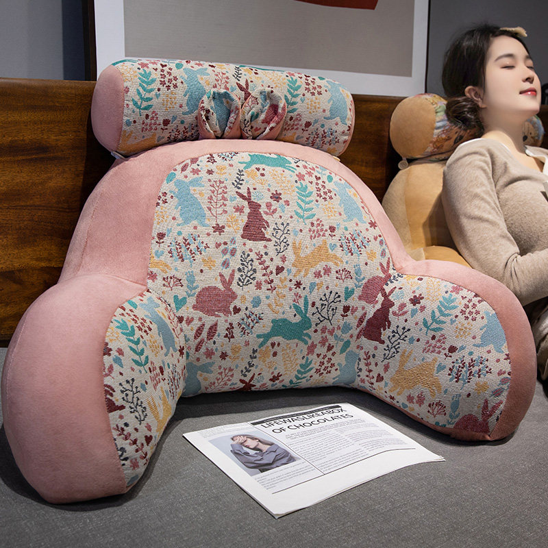 复古床头靠垫软包护腰靠枕大靠背孕妇沙发抱枕宿舍床上看书枕头夏,居家布艺,床头靠垫,淘宝优惠券,粉丝福利购,淘宝优惠卷