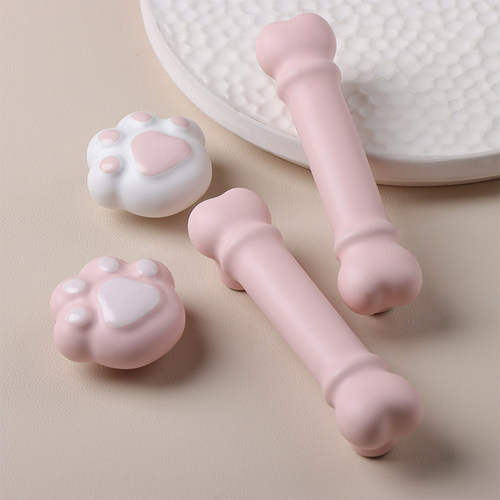 粉色女儿房拉手爱定制现代档门橱柜子抽屉小把手女孩