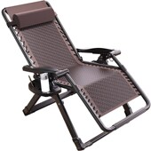 午憩宝躺椅午休藤椅两用午睡床阳台休闲藤编老